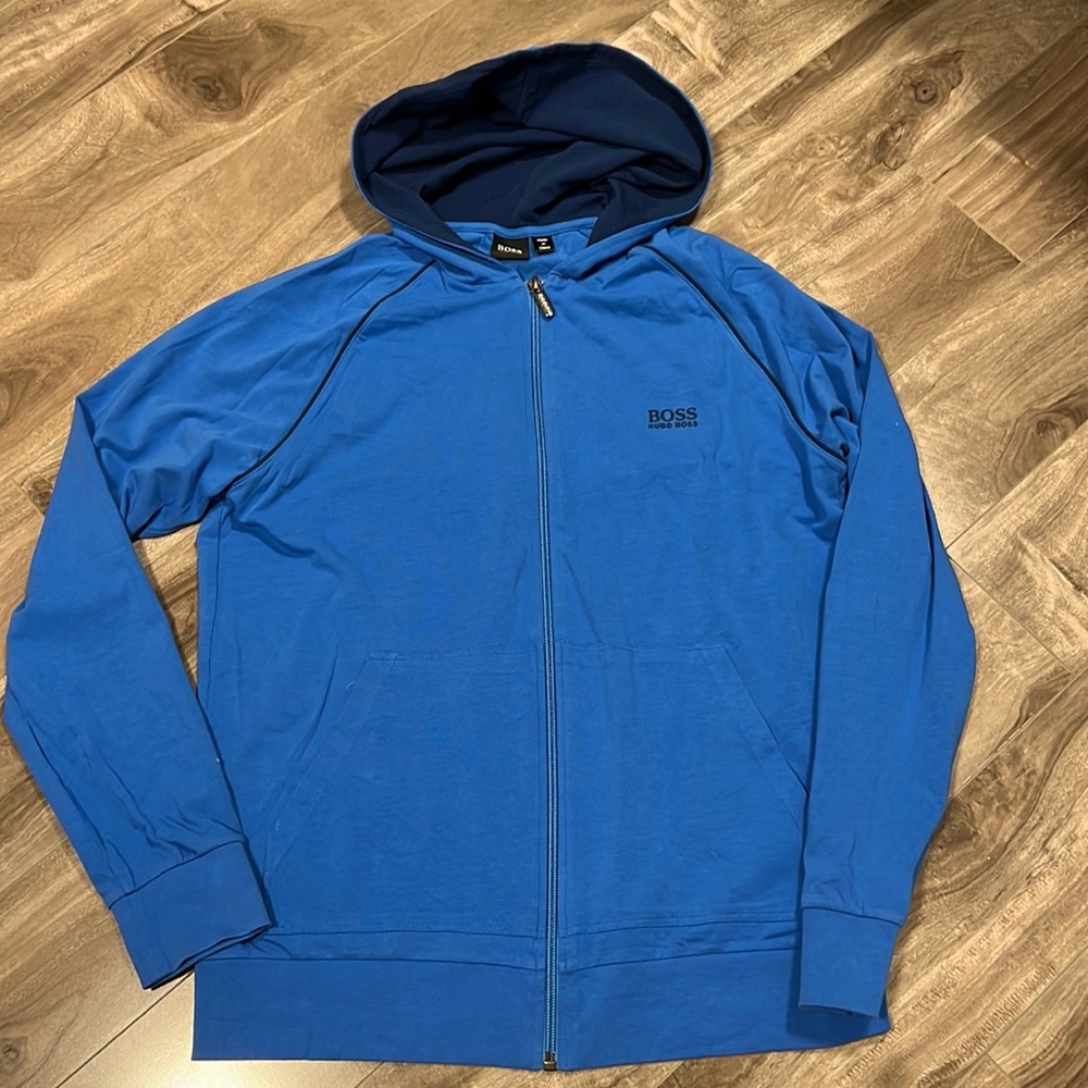 🔥🔥BOSS Stretch Cotton Zip Hoodie